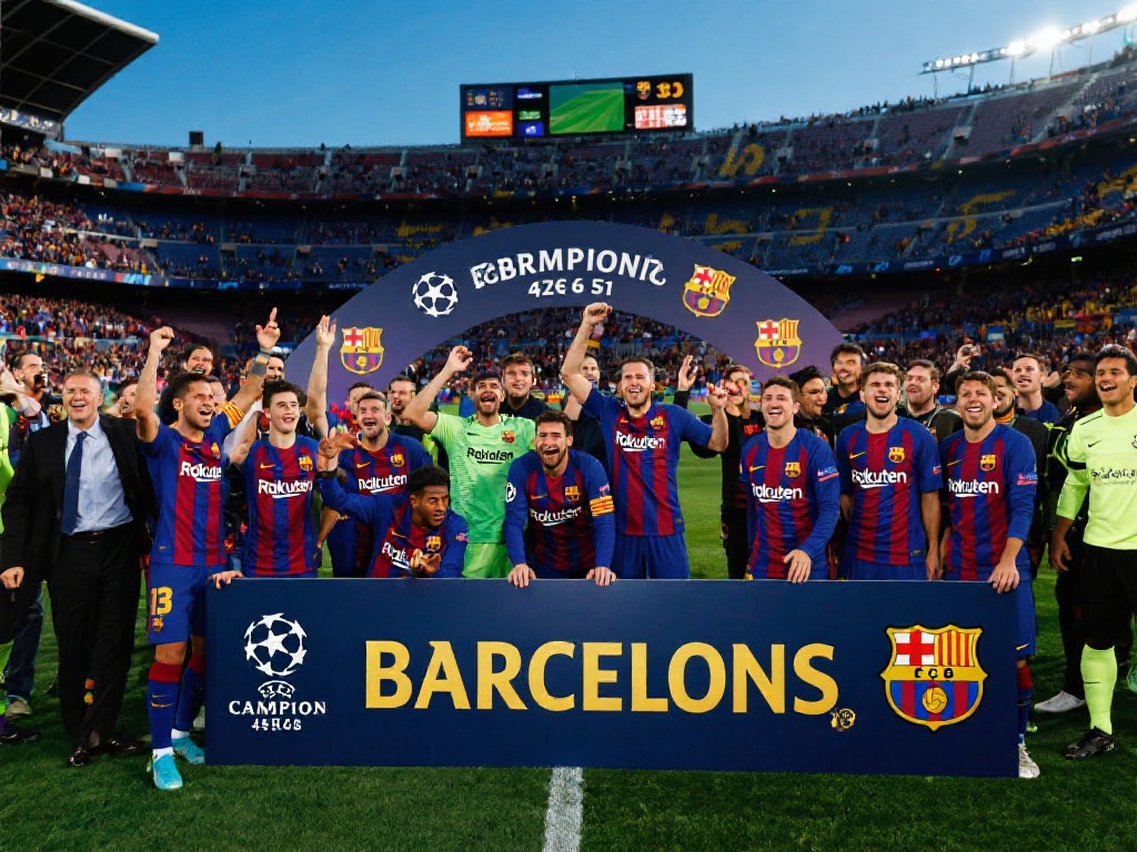 巴萨轻松晋级欧冠4强:豪取2200万收入再迎财富高潮 前言
巴塞罗那足球俱乐部不仅在足球上创