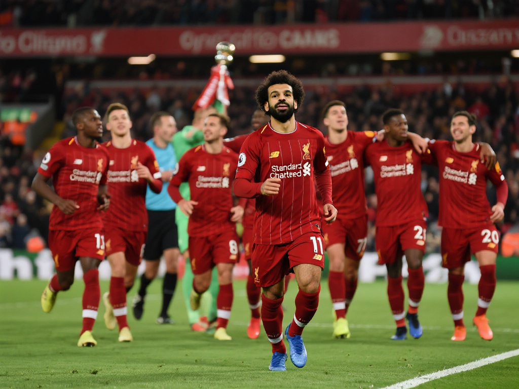 在萨拉赫的带领下，这支利物浦展现出了教科